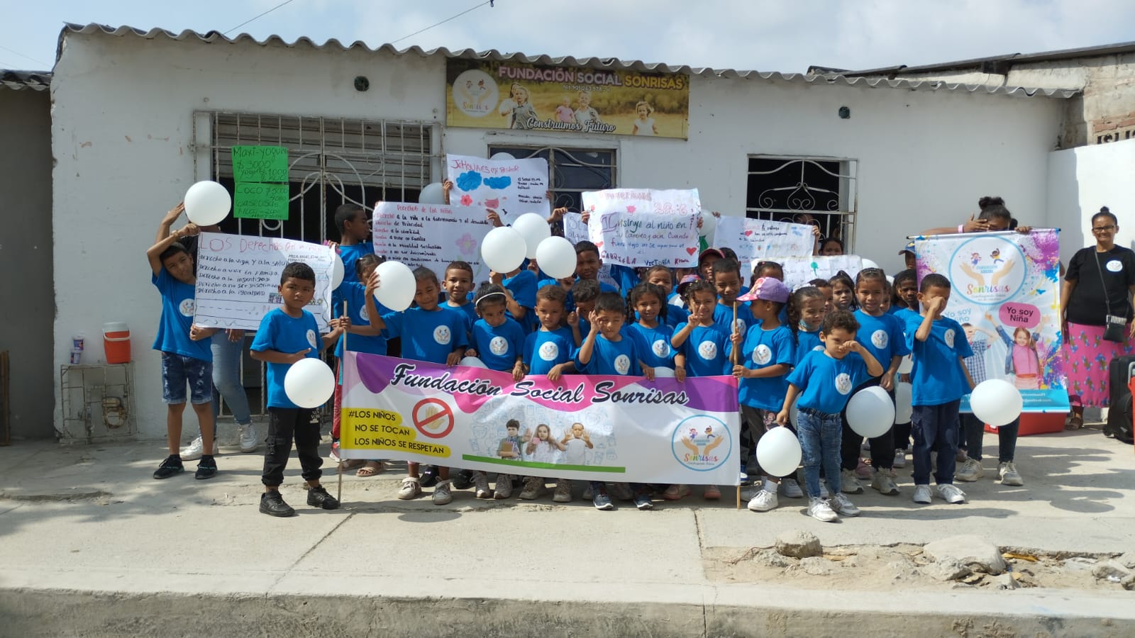 Actividades en Comunidad Fundación Social Sonrisas